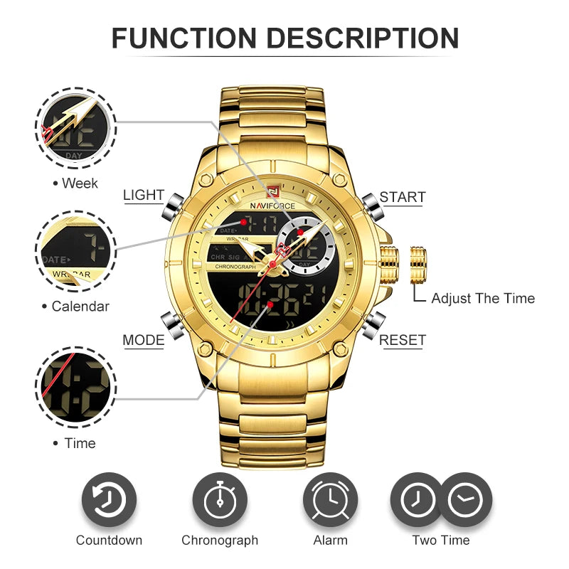Montre NAVIFORCE 9163 pour homme
