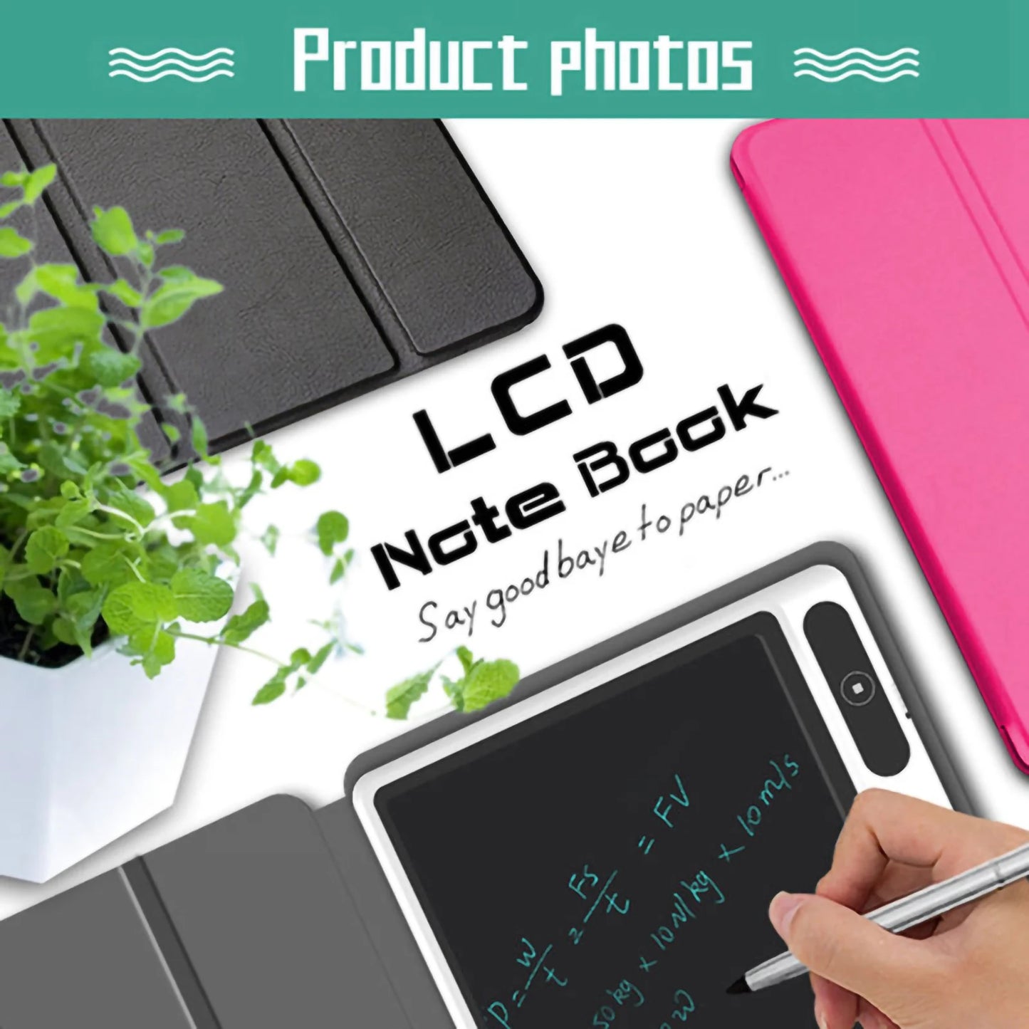 Tablette LCD 10.1 Pouces Grande Ardoise Numérique