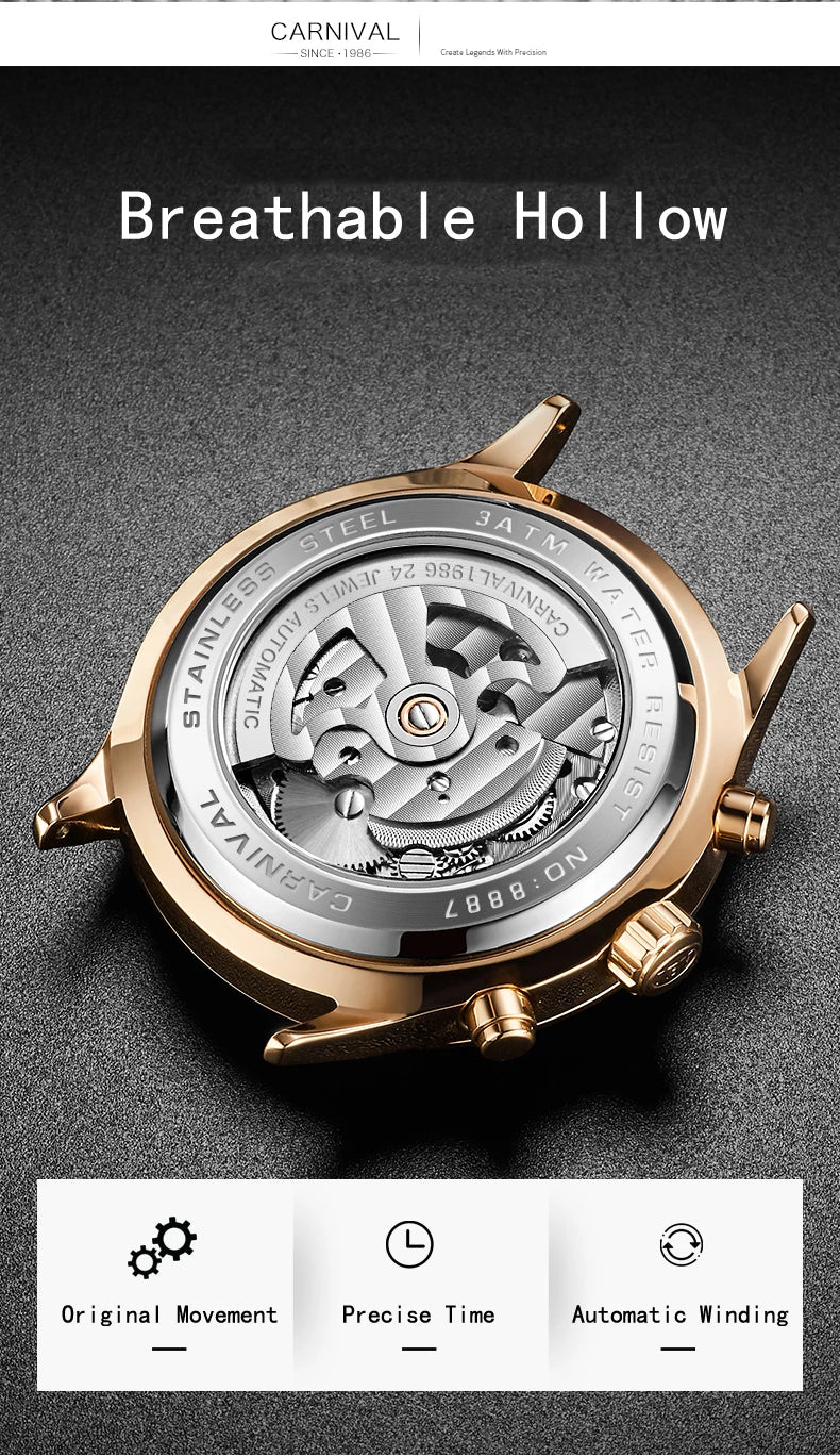 Men's Luxury Automatic Watch