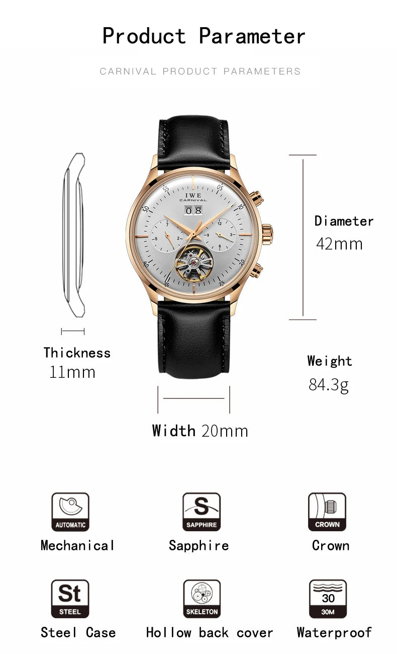 Men's Luxury Automatic Watch