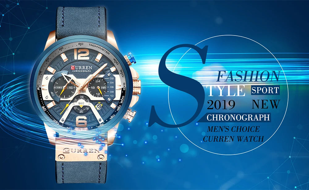 Montre militaire CURREN pour homme