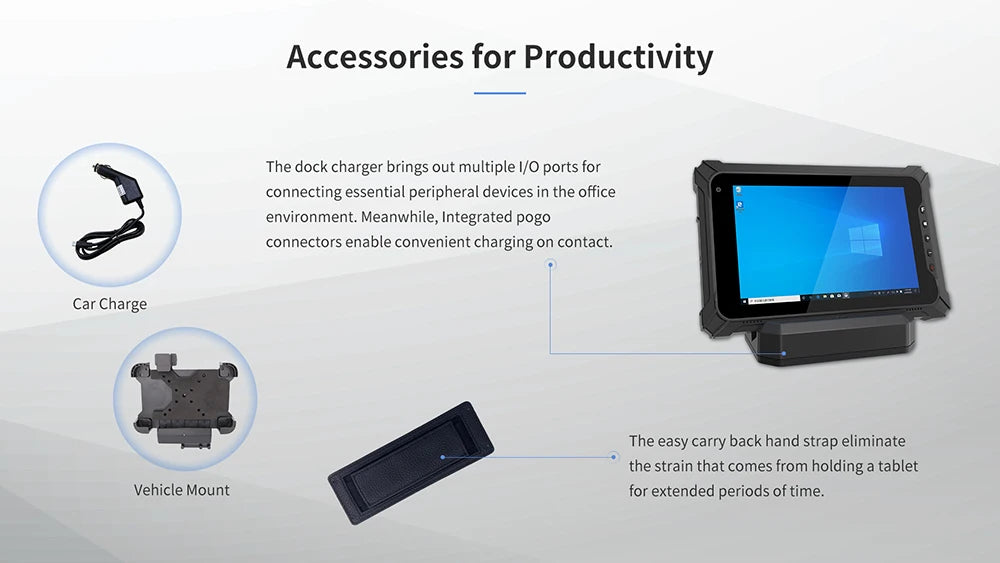 Tablette Windows Industrielle 8