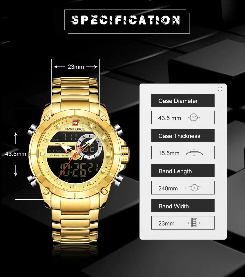 Montre NAVIFORCE 9163 pour homme