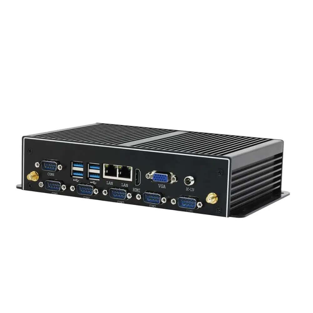 SARAOU Fanless Industrial Mini PC with Dual LAN - SARAOU