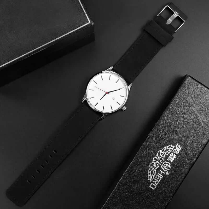 SARAOU Watch sports quartz leather - SARAOU