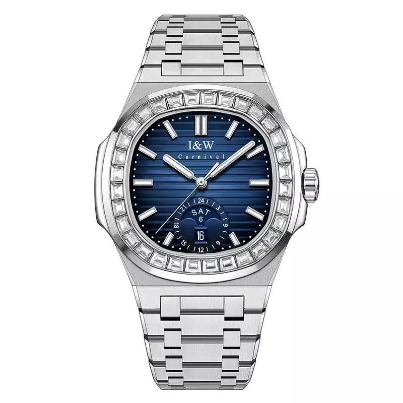Men's CARNIVAL Business Automatic Watch - Luxury Waterproof 50M