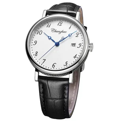 Men's Ultra-Thin Quartz Watch 38mm - Japanese Stainless Steel