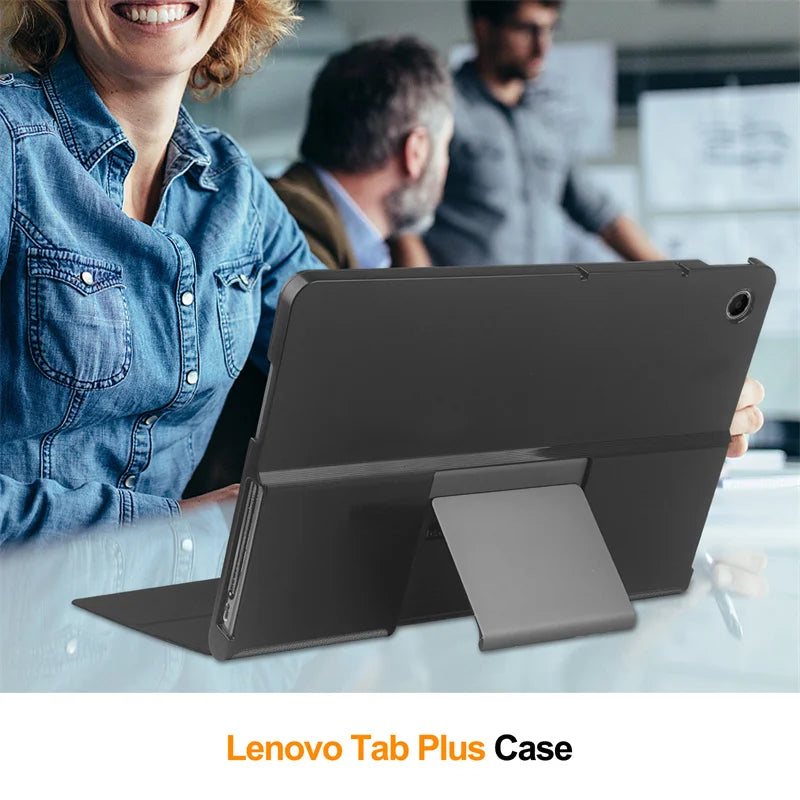 Coque Lenovo Tab Plus 2024 - Étui Cuir PU 11.5 pouces