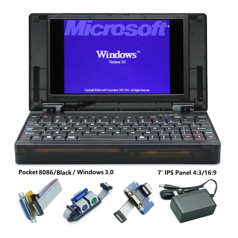 Ordinateur Rétro DOS Windows 3.0