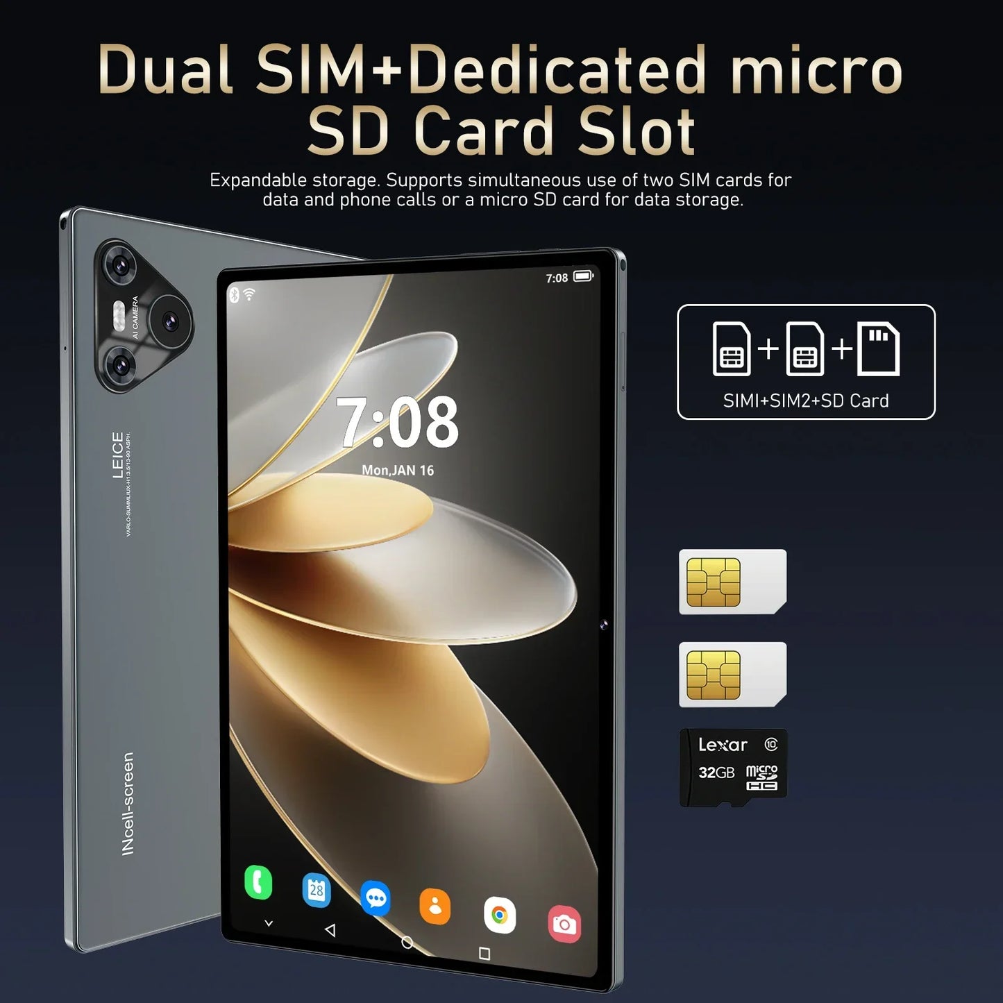Tablette 2025 Pad 16 Pro 10.1