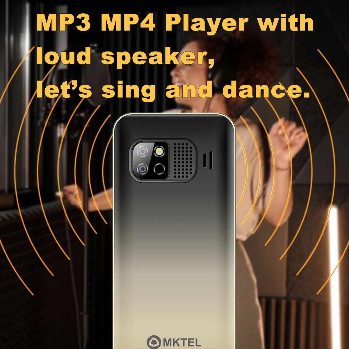 Téléphone Senior MKTEL OYE 3 Simple - Dual SIM 1