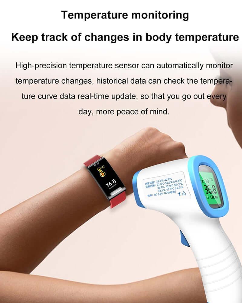 SARAOU ECG Smart Watch Women Men Sports - SARAOU
