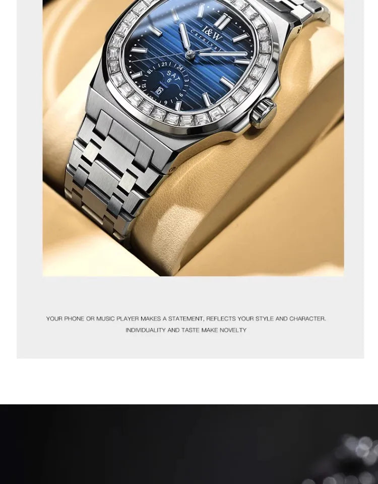 Men's CARNIVAL Business Automatic Watch - Luxury Waterproof 50M