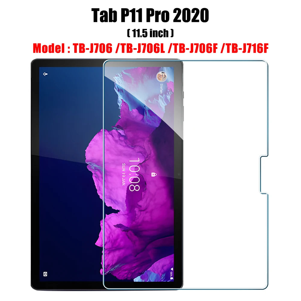 2PCS Screen Protector Tempered Glass for Lenovo