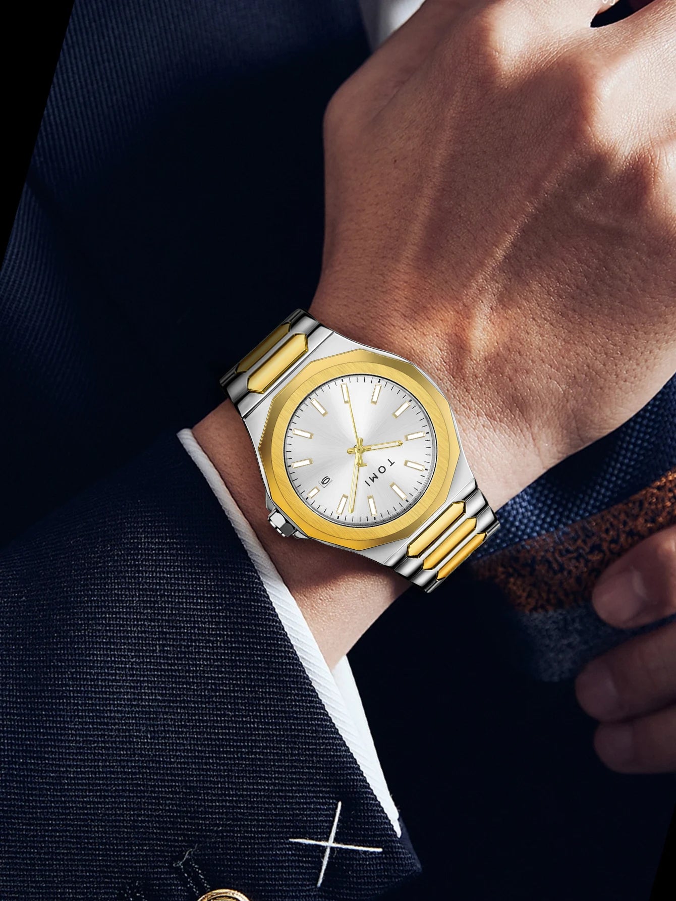 Montre Homme TOMI Luxury Or Rose