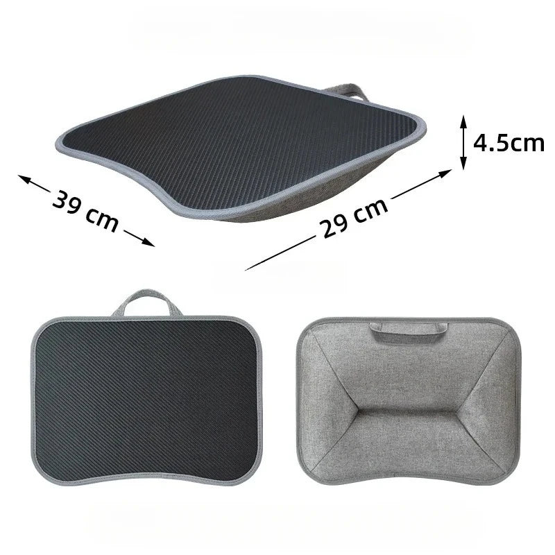Table d'Appoint Portable avec Coussin