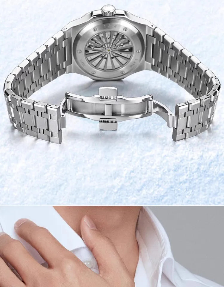 Men's CARNIVAL Business Automatic Watch - Luxury Waterproof 50M
