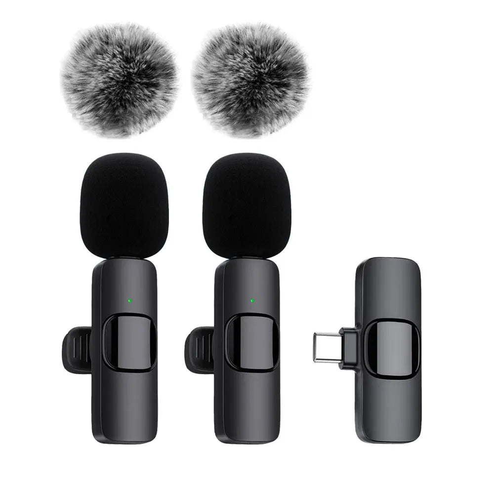 Micro Cravate Sans Fil - Enregistrement Audio & Vidéo | iPhone, Android, PC & Gaming