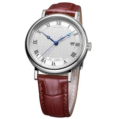 Men's Ultra-Thin Quartz Watch 38mm - Japanese Stainless Steel