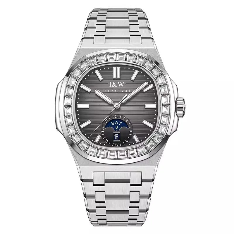 Men's CARNIVAL Business Automatic Watch - Luxury Waterproof 50M