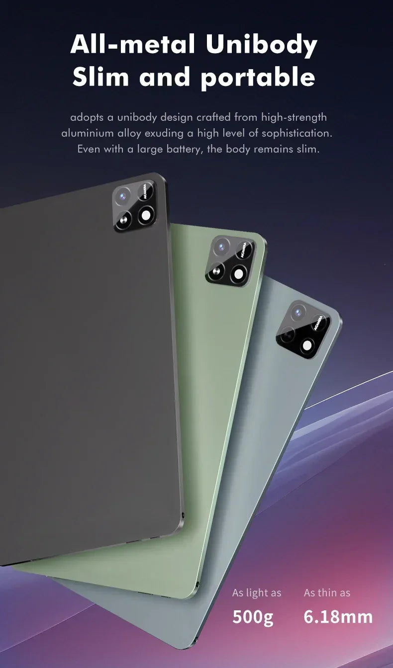 Tablette Android 14 Snapdragon 8 Gen3 11 Pouces