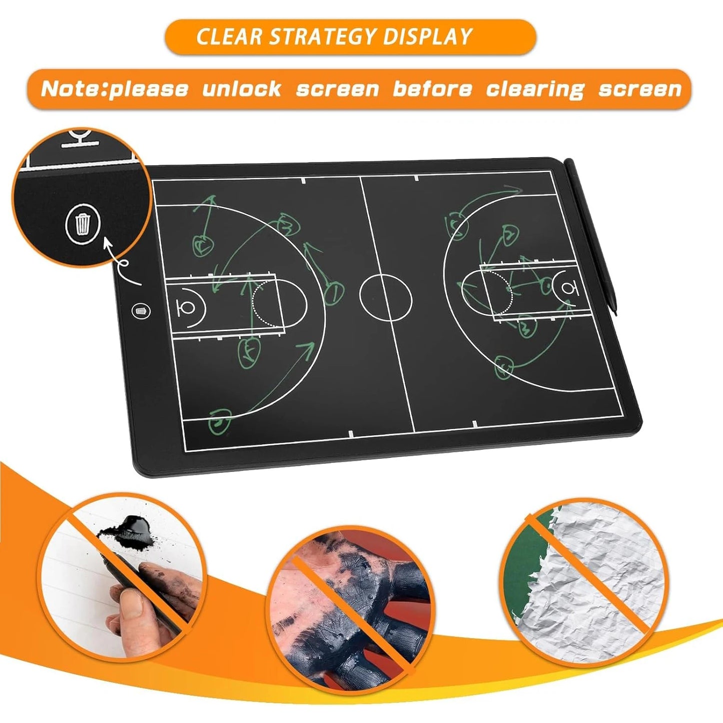 Tableau Tactile Sportif 16 Pouces Coach