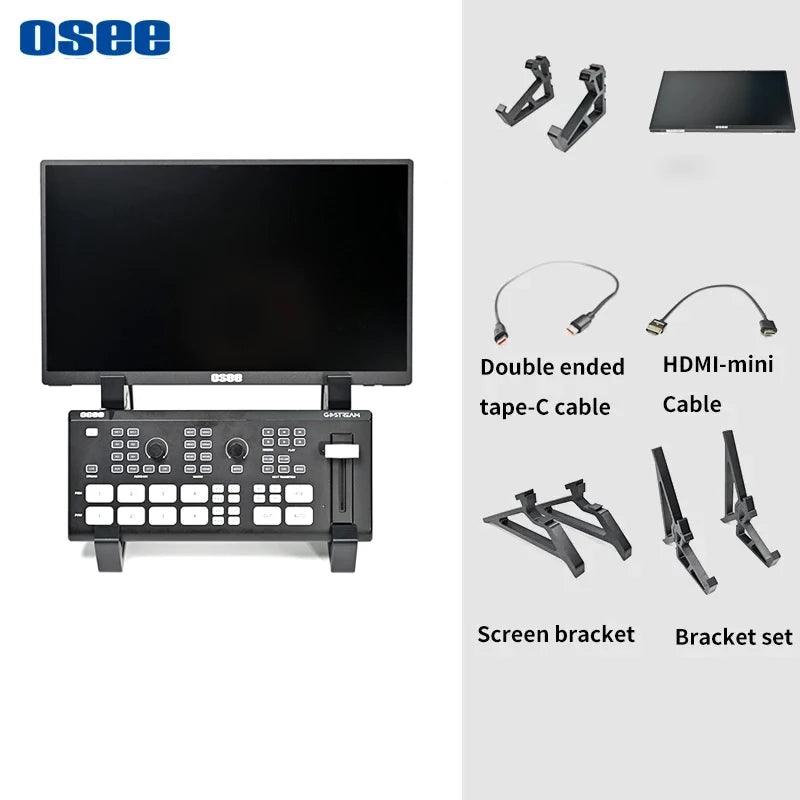 OSEE GoStream Deck – 4 Channel HDMI Video Switch with NDI for Live Streaming