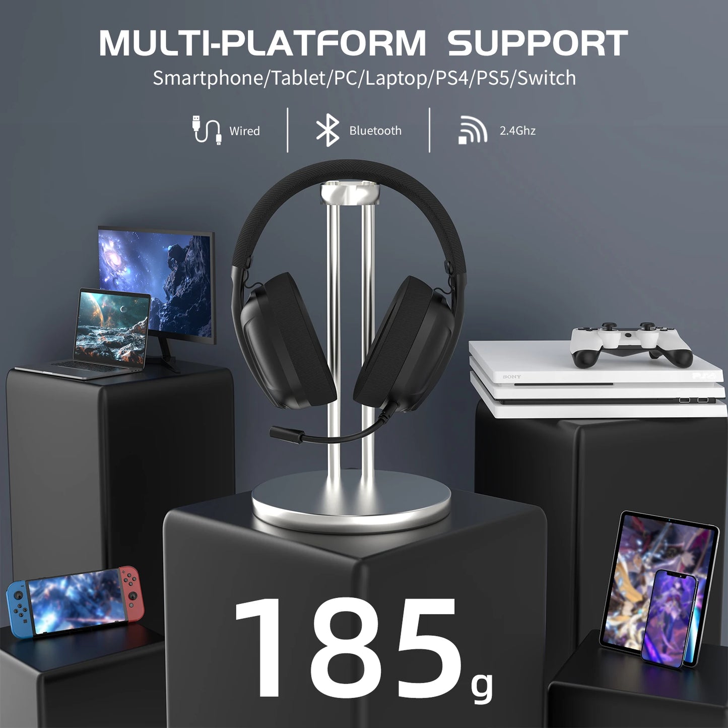 Attack Shark L80 Casque Gaming