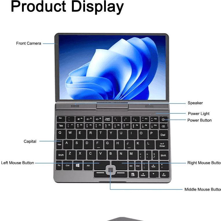 SARAOU MINI LAPTOP INTEL CRELANDER P8 - SARAOU