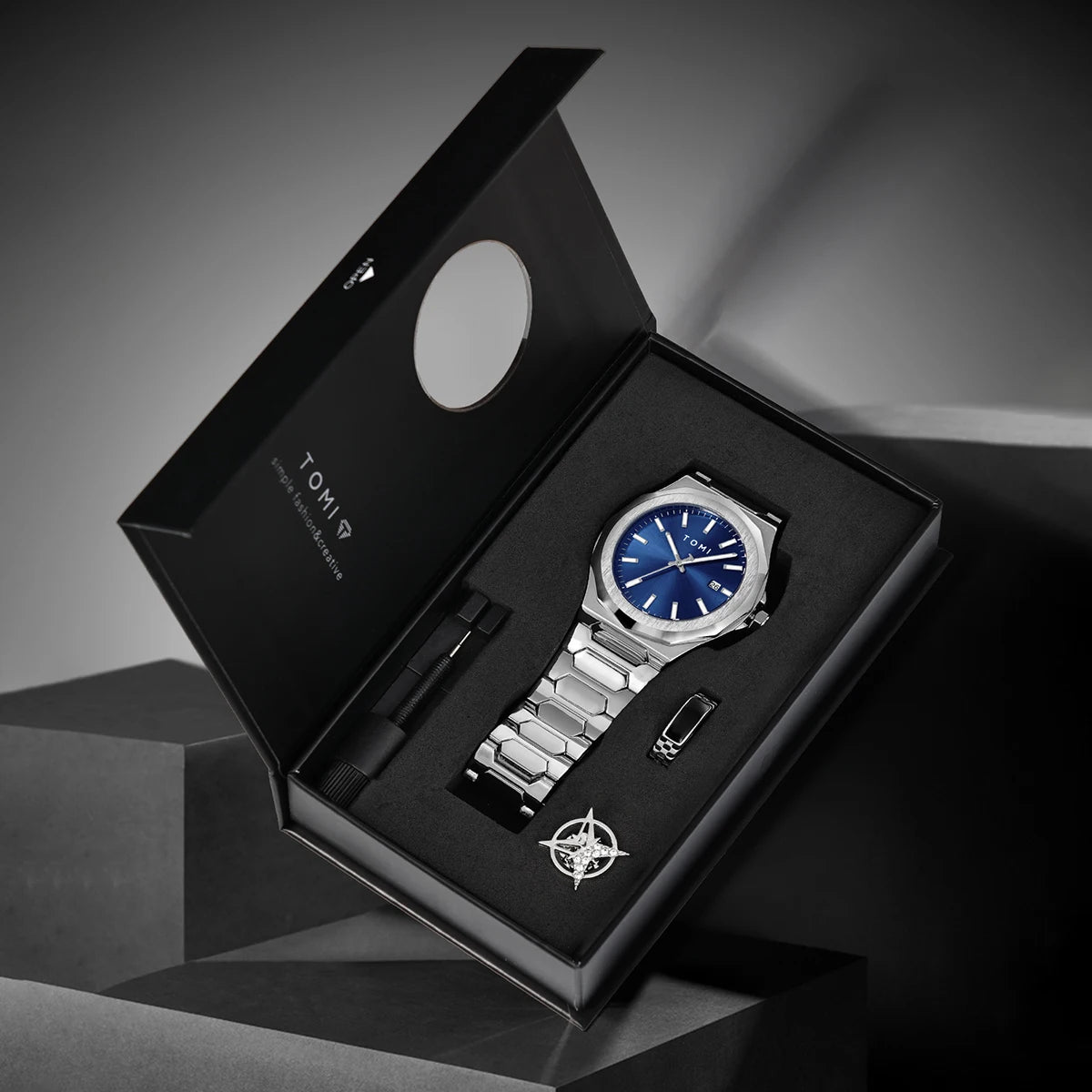 Montre Homme TOMI Luxury Or Rose