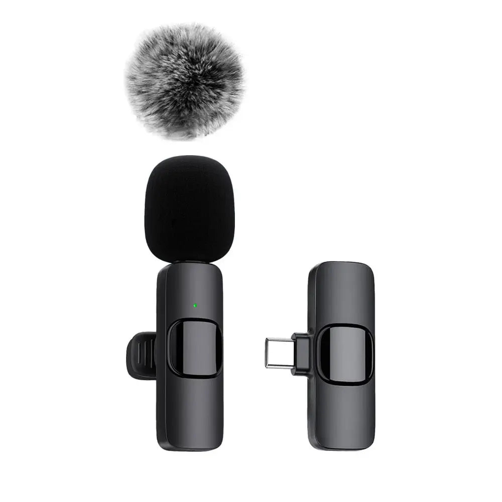 Micro Cravate Sans Fil - Enregistrement Audio & Vidéo | iPhone, Android, PC & Gaming
