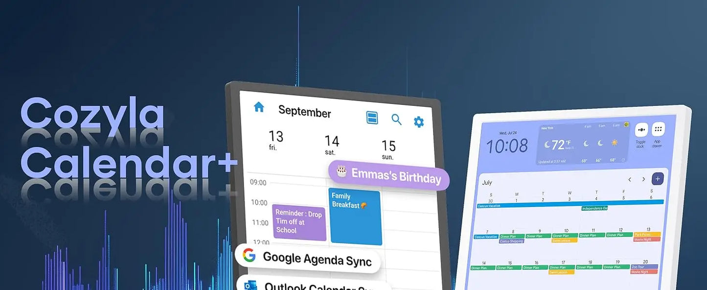 Calendrier Numérique Tactile