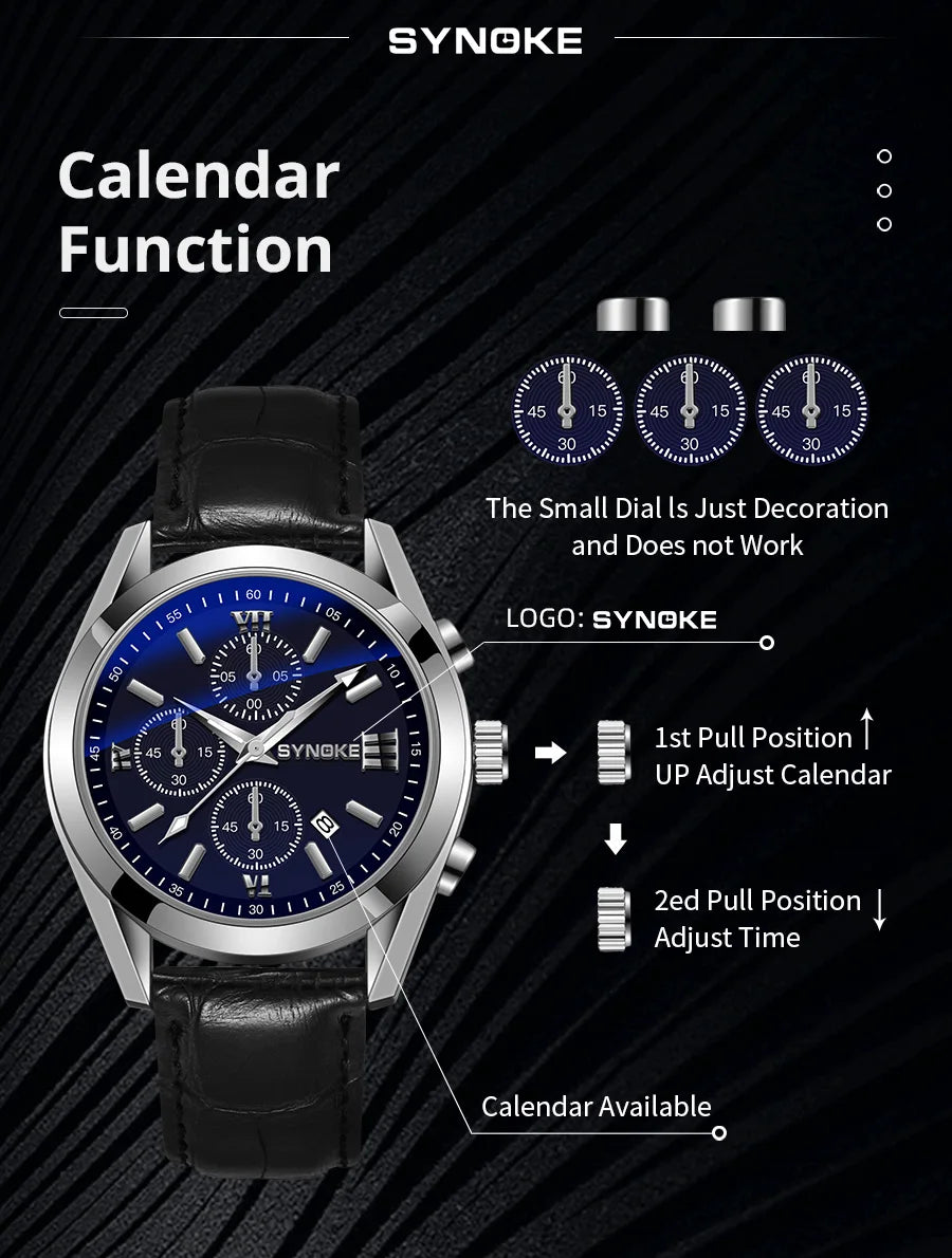Montre Homme SYNOKE Business