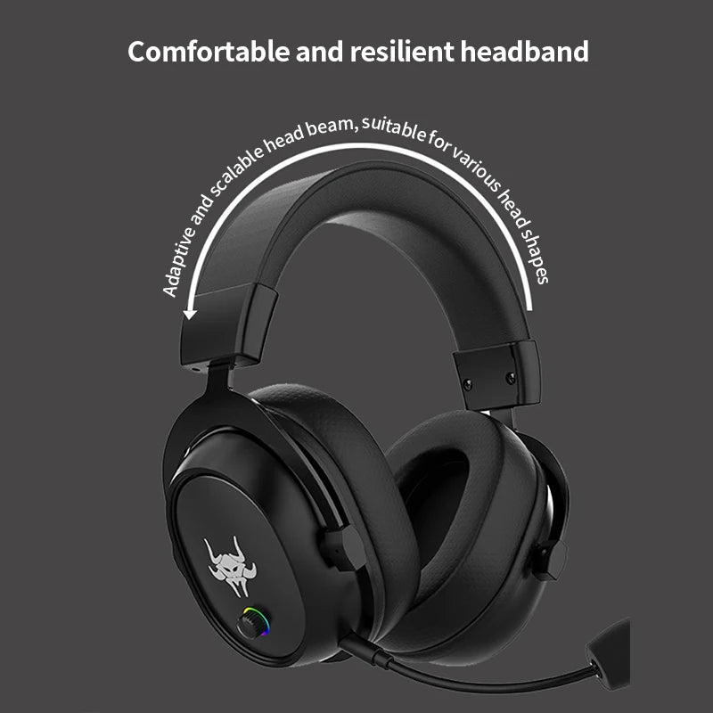 Casque Gaming Sans Fil 2.4G Bluetooth