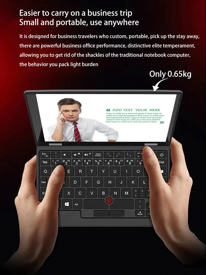 Mini PC Portable 7" Windows 11