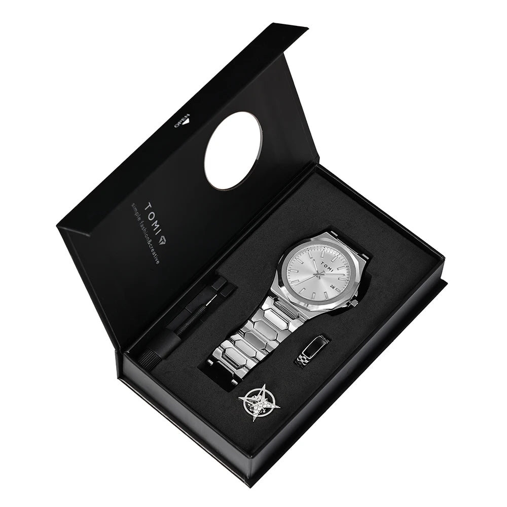 Montre Homme TOMI Luxury Or Rose