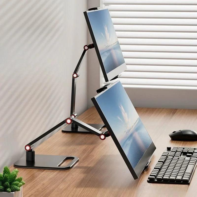SARAOU Portable Monitor Desk Holder Metal Stand 16 Inch - SARAOU