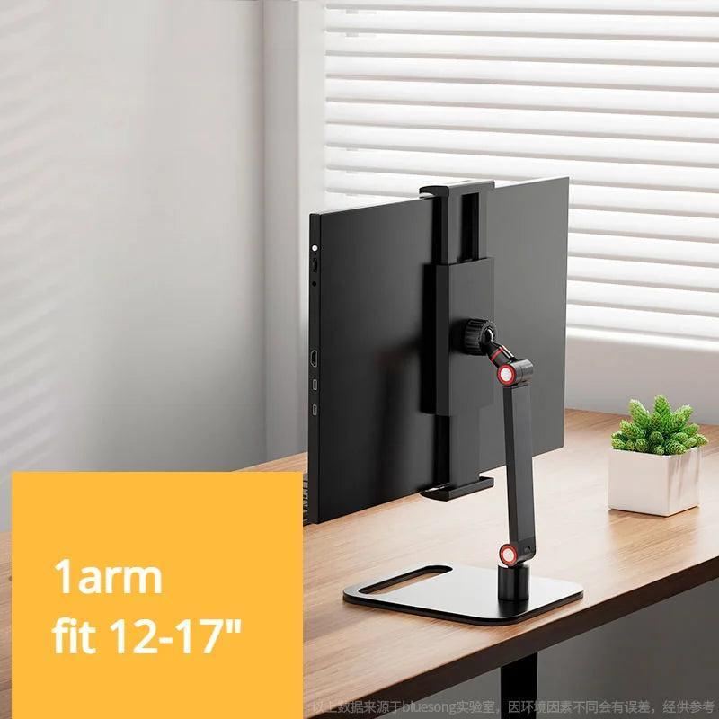 SARAOU Portable Monitor Desk Holder Metal Stand 16 Inch - SARAOU
