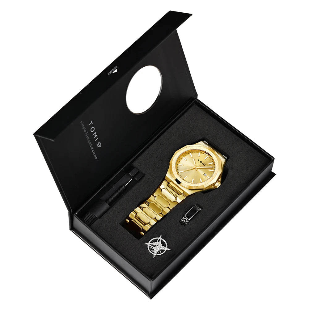 Montre Homme TOMI Luxury Or Rose