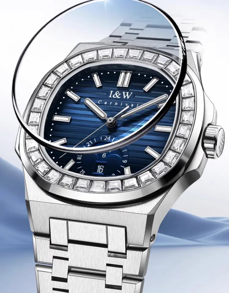 Men's CARNIVAL Business Automatic Watch - Luxury Waterproof 50M
