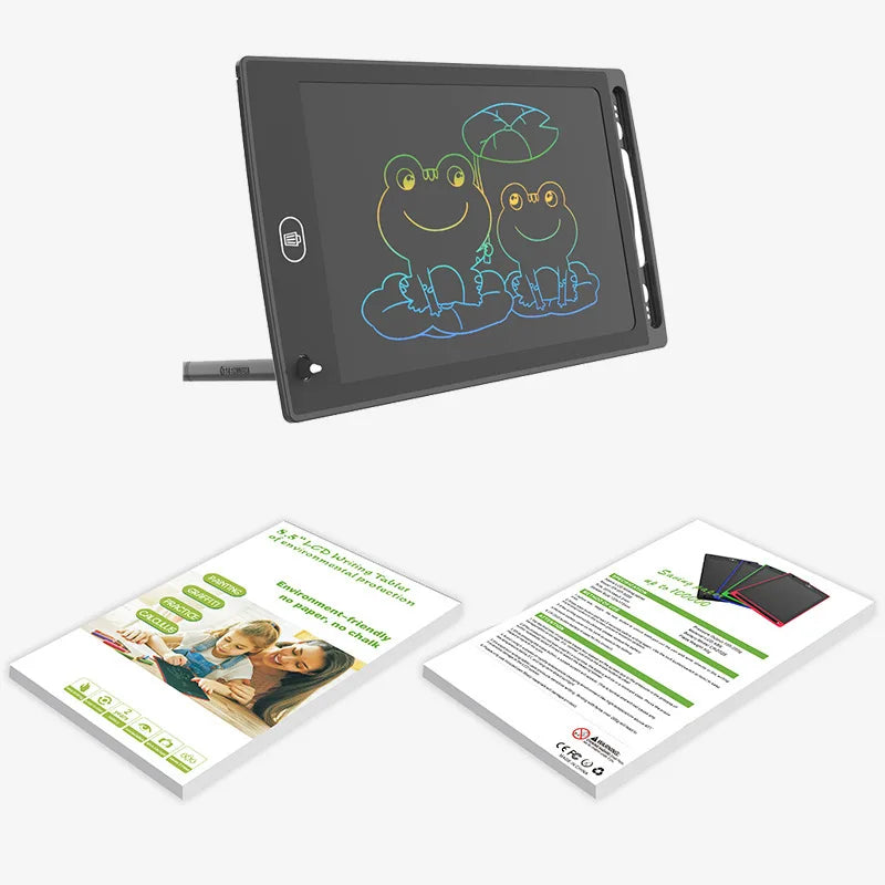 Tablette LCD 6.5 Pouces - Ardoise Magique Montessori Éducative pour Enfants