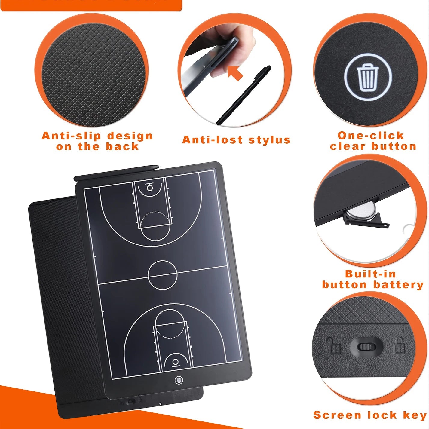 Tableau Tactile Sportif 16 Pouces Coach