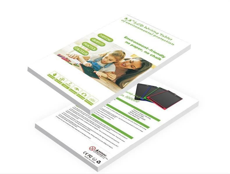Tablette LCD 6.5 Pouces - Ardoise Magique Montessori Éducative pour Enfants
