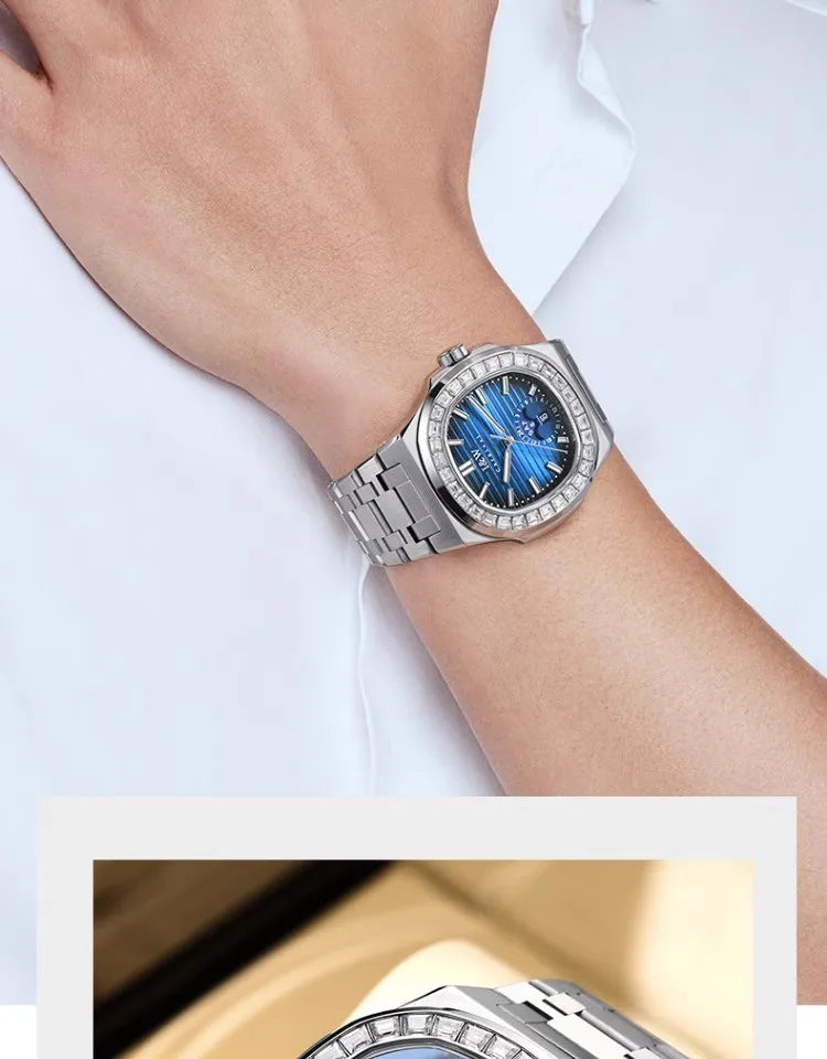 Men's CARNIVAL Business Automatic Watch - Luxury Waterproof 50M
