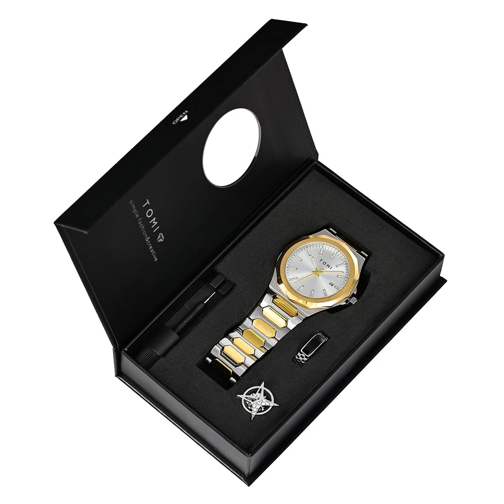 Montre Homme TOMI Luxury Or Rose