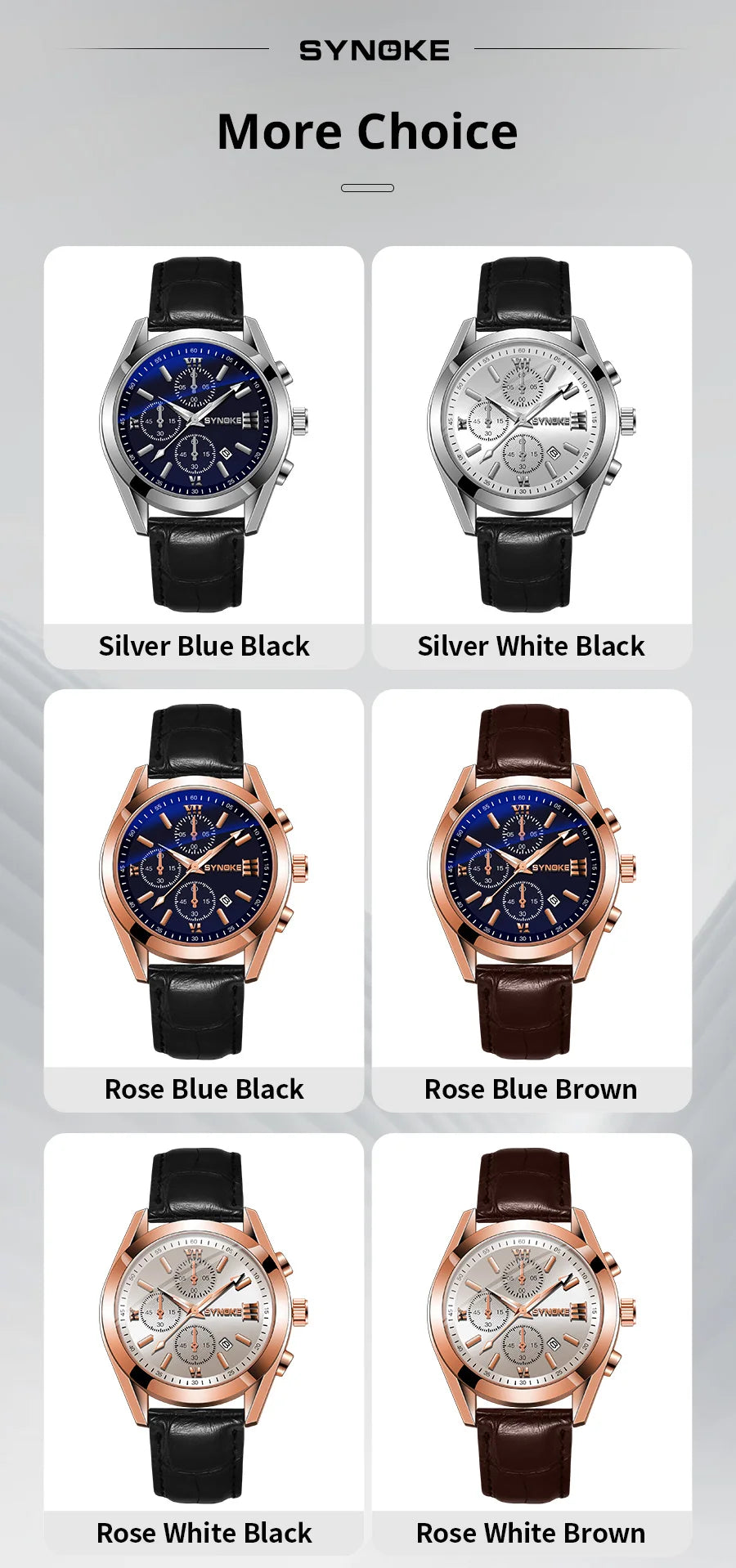 Montre Homme SYNOKE Business
