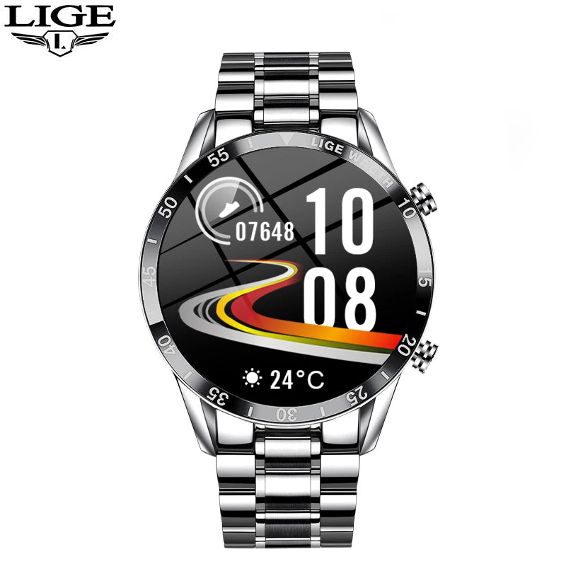 Montre Connectée Homme LIGE - Écran HD