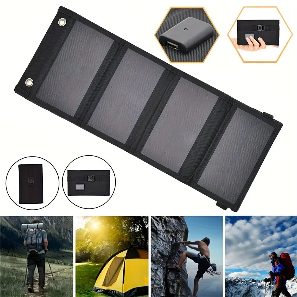 Panneau Solaire Portable 45W USB 12V