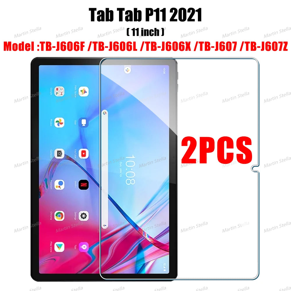 2PCS Screen Protector Tempered Glass for Lenovo
