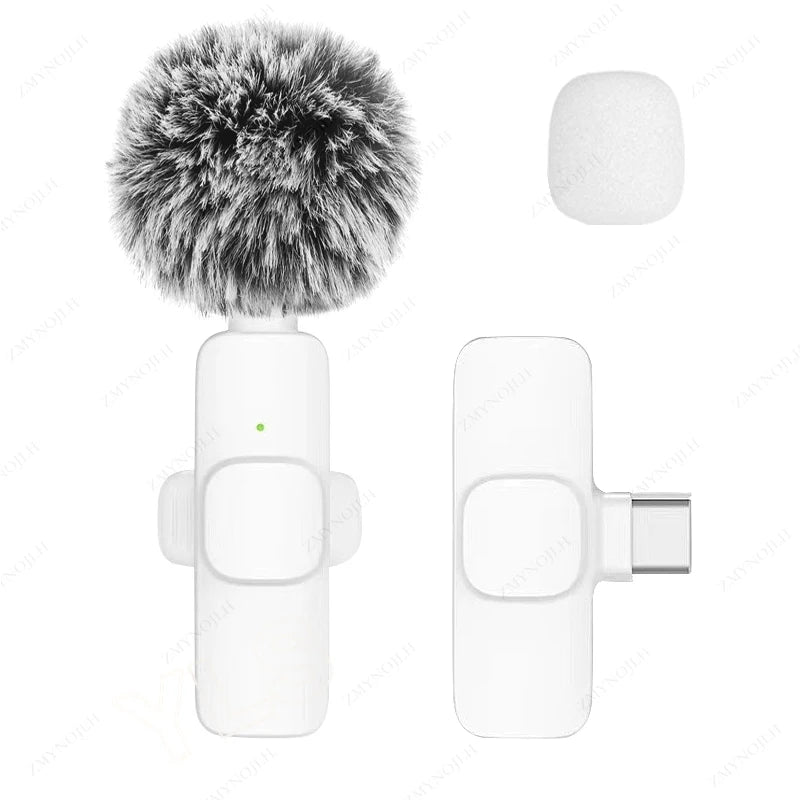 Wireless Lavalier Microphone - Portable Audio Video Recording
